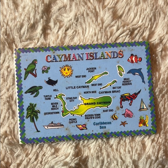 Cayman Islands souvenir magnet - Picture 1 of 3